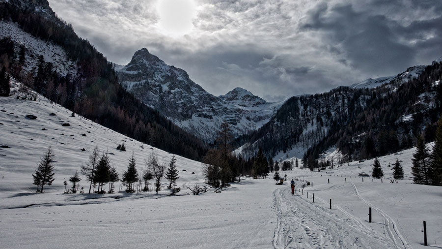 wintersport flachau langlaufen